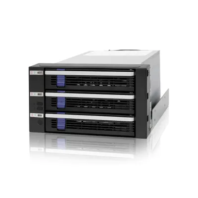 Produktbild von Icy Dock MB153SP-B, Schwarz, Metall, Kunststoff, 6 Gbit/s, 200,4 mm, 146,4 mm, 85,8 mm
