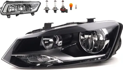 Produktbild von Scheinwerfer passend für VW Polo 09 6R 06/09-03/14 H7 H7 L +Nebel+Leuch. 6R1941007E 6R1941007F 6R0941061C Johns