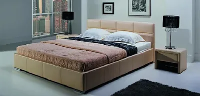 Produktbild von Bett Designer Polsterbett Ehebett Doppeltbett Mini-Maxi 2101