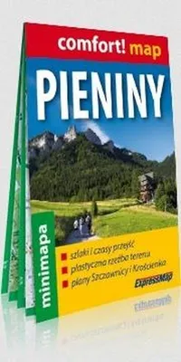 Zdjęcie produktu dla Mapa turystyczna Pieniny 1:50 000 minimapa ExpressMap