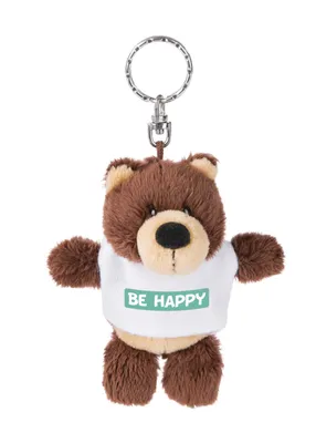 Immagine prodotto di Portachiavi Nici Orso Be Happy 10 cm