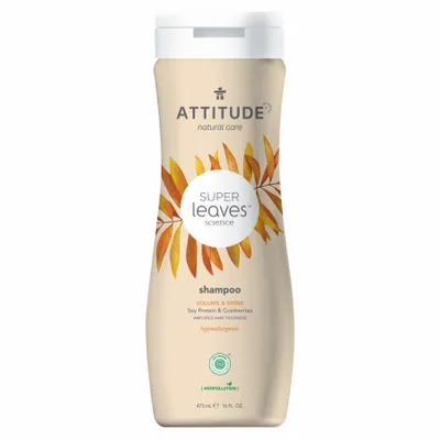 Produktbild von Attitude Super Leaves Shampoo für mehr Volumen und Glanz (473 ml)