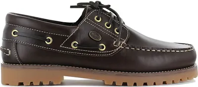 Produktbild von Dockers by Gerli - 3-Eye Classic - Herren Mokassin Schuhe Bootsschuh Leder Cafe-Braun 24DC001-180 , Größe: EU 42 UK 8