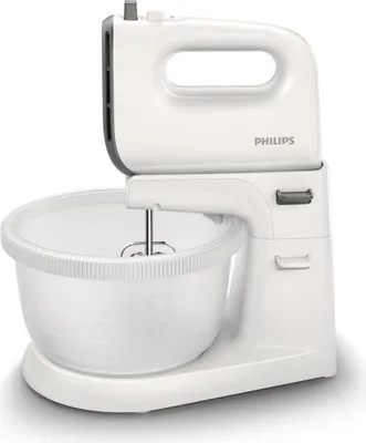 Image de Philips Viva Collection HR3745/00 mixer Stand mixer 450 W Grey  White