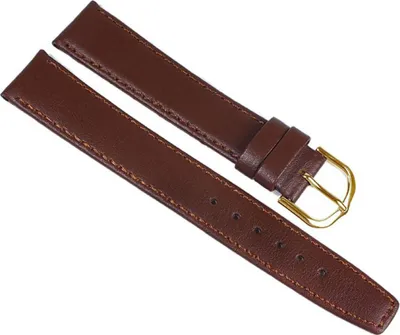 Produktbild von Ersatzband Uhrenarmband Kalbsleder Band Braun 23801G, Stegbreite:18mm