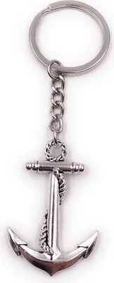 Zdjęcie produktu dla Brelok do kluczy Onwomania Anchor Plain Pointed Metal Pendant Charm