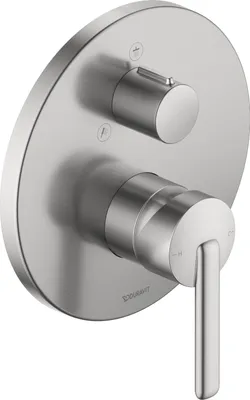 Produktbild von Duravit Fertigmontageset Balcoon UP-Brause-Einhebelmischer, 2 Verbr., rd, ES geb.