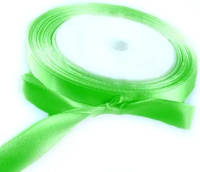 Image de Ruban de satin 12 mm, olive clair
