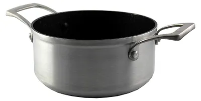 Bratpfanne 24 cm, Antihaft, Edelstahlgriff, Induktion