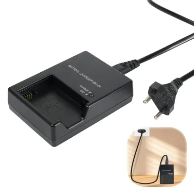 Productafbeelding van Oplader acculader snellader voor D3100 D3200 D3300 D3400 D3500 D5100 D5200 D5300 D5500 D5600 P7000 P7100 P7700 P7800