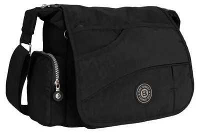 Produktbild von Überschlagtasche Hüfttasche Umhängetasche Handtasche Crossbody-Bag Schwarz (2222)
