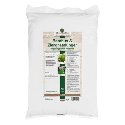 Produktbild von HaGaFe Bambusdünger, Ziergrasdünger, 1 x 10kg, Spezialdünger, Dünger mit Silizium und Magnesium