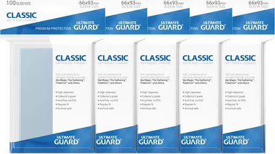 Produktbild von 500 Ultimate Guard Card Sleeves Schutzhüllen Sleeves