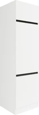 Produktbild von Küchen Kühlschrankumbau Luca H661-0+ in weiß matt 60 cm breit