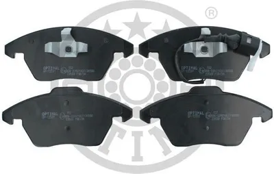 Produktbild von OPTIMAL Bremsbeläge Satz Vorne Bremsklötze für AUDI TT Coupe (8J3) BP-12531