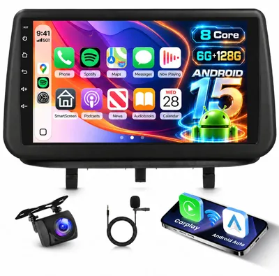 Obrázek produktu pro Autorádio 6G + 128G s 8jádrovým procesorem pro Opel Meriva B (2009-2014) s bezdrátovým Carplay