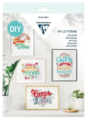 Produktbild von Clairefontaine Kreativset Lettering