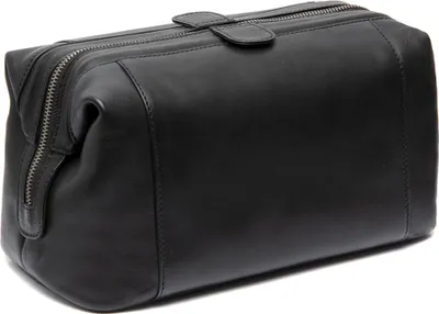 Produktbild von The Chesterfield Brand Leder Kulturbeutel Biassa Washbag Black schwarz