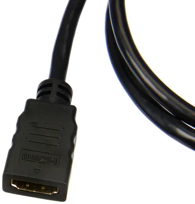 Produktbild von PremiumCord HDMI Verlängerungskabel, 1 m, 4K, vergoldete Anschlüsse