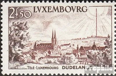 Produktbild von Briefmarken Luxemburg 1955 Mi 536 (kompl.Ausg.) postfrisch Fernsehsender