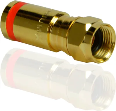 Produktbild von PremiumX Kompressionsstecker XCon G3 F-Kompressionsstecker 7,5mm für SAT Kabel Koaxialkabel 120db 130db