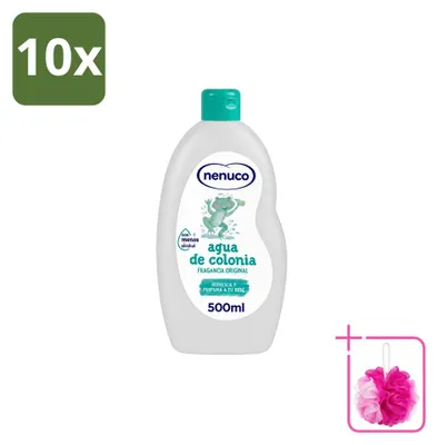 Obrázek produktu pro 10 kusů toaletní vody Nenuco Agua de Colonia, objem 500 ml, balení