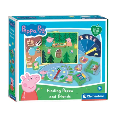 Obrázek produktu pro Clementoni Prasátko Peppa Hledá se Peppa a přátelé Stolní hra Cestování/Dobrodružství