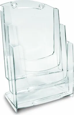 Produktbild von ARDA 70A43 Prospektständer 3 Regale Transparent