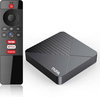 Produktbild von Smart-TV-Box mit Android 13 | 8K-Streaming | RAM 4G und ROM 32G | Wi-Fi 6 und Bluetooth 5.0