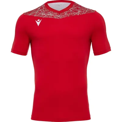 Immagine prodotto di Maglia Macron Nash a maniche corte da uomo - Rosso / Bianco