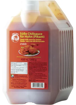 Zdjęcie produktu dla Cock słodki sos chilli do kurczaka owocowy łagodny i delikatnie przyprawiony 4500ml