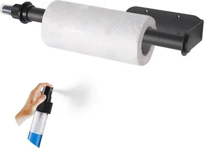 Immagine prodotto di Mensola a una mano per cucina e bagno, disponibile con fissaggio adesivo o a vite.