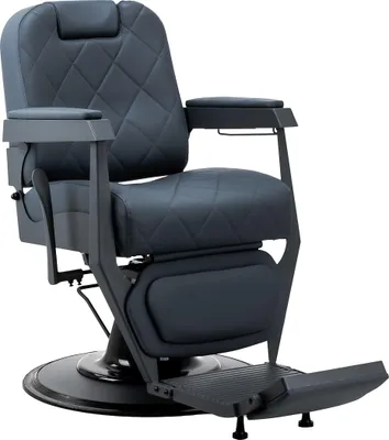 Obrázek produktu pro Barber holičské křeslo Raven - grafitové