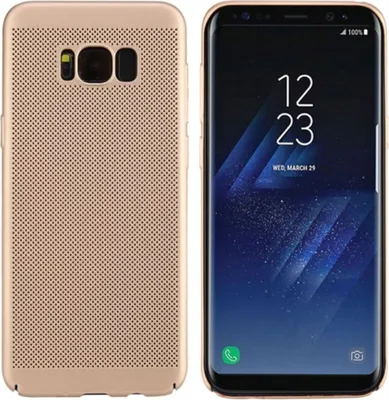 Produktbild von Handy Hülle für Samsung Galaxy S8+ Plus Schutzhülle Case Tasche Cover Etui Gold