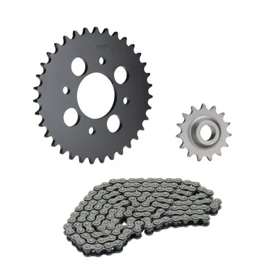 Produktbild von Kettensatz 3-teilig schwarz 15/35 Zähne für Hercules K50 Sprint (ab FG-Nr. 685160522)