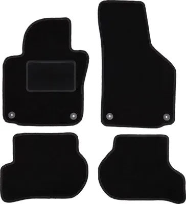 Immagine prodotto di Tappetini in velluto nero per: Skoda Octavia II Station Wagon, Liftback (2004-2013)