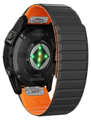 Produktbild von Armband für Garmin Fenix 5 / 5X / 6X / 7X Silikon Ersatzband Strap magnetisch