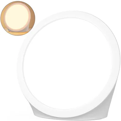 Produktbild von Tageslichtlampe 10000 Lux Sonnenlicht mit 3 Lichtfarben, 6 Timern, 5 einstellbaren Lichtintensitäten und Memoryfunktion, Sonnenlampe UV-frei