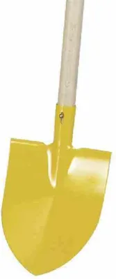 Image de Pelle pointue pour enfants 14 cm avec manche en bois 75 cm