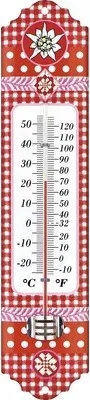 Produktbild von Innen-Außen-Thermometer TFA Motiv Edelweiß
