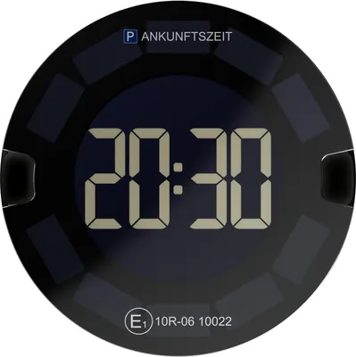 Produktbild von OOONO Elektronische Parkscheibe P-Disc No.3 schwarz