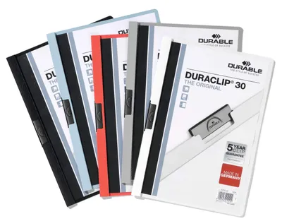 Productafbeelding van DURABLE Klemmap DURACLIP® 30 A4, 25 st., 220000, Bont