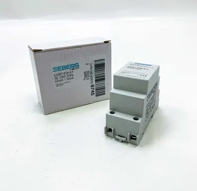 Produktbild von EBERG BT8-8 Klingeltrafo. EBERG E5PE7 BT8-8 F Transformator