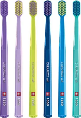 Produktbild von Curaprox CS 1560 SOFT, Erwachsener, Türkis, Weich, 1 Stück(e)