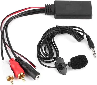 Zdjęcie produktu dla 2-kanałowy adapter Bluetooth z mikrofonem do samochodu.