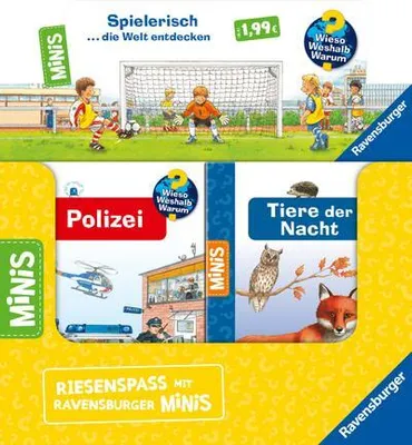 Immagine prodotto di Verkaufs-Kassette "Ravensburger Minis 19 - Wieso? Weshalb? Warum?"