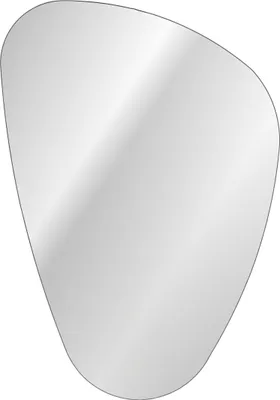 Zdjęcie produktu dla FURNLUX Lustro ścienne Lustro szare 74 cm / Kolor główny: szary / Wymiary: 74 x 103 x 1 cm