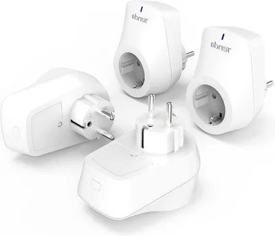 Obrázok produktu pre Biela inteligentná zásuvka pre domácnosť SP9-4 – automatizácia