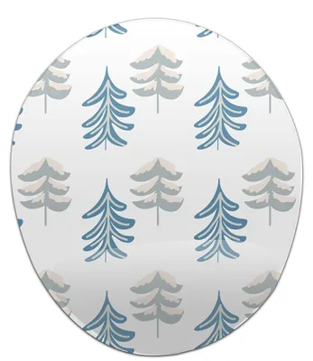 Ergonomische Mauspad mit Handgelenkstütze, 20 x 23 cm, rutschfest