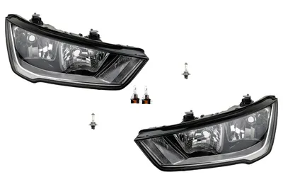 Zdjęcie produktu dla Johns, Reflektory halogenowe pasujące do Audi A1 8X H15 z H7 Zestaw LR 15- z kierunkowskazami LWR 8XA941003 8XA941004